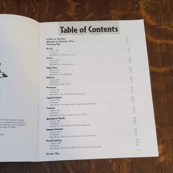 Scholastic Grammar Tales Set of 10 Readers with Teaching Guide - Picture 4 of 9